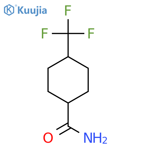 Cyclohexanecarboxamide, 4-(trifluoromethyl)- structure