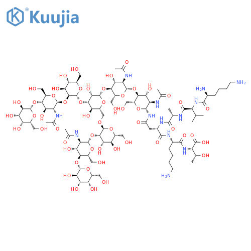 Asialoglycopeptide structure