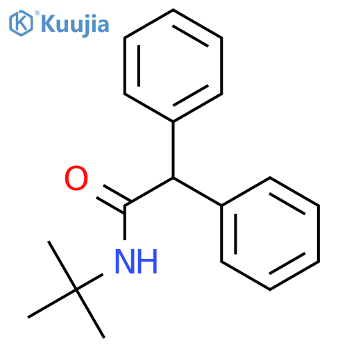 N-(tert-butyl)-2,2-diphenylacetamide structure