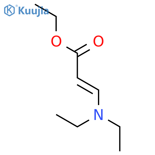 Ethyl 3-(diethylamino)acrylate structure