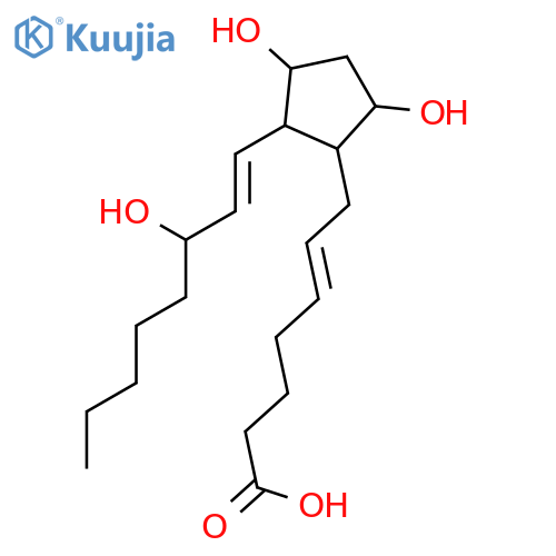 Prosta-5,13-dien-1-oicacid, 9,11,15-trihydroxy-, (5E,9a,11a,13E,15S)- structure