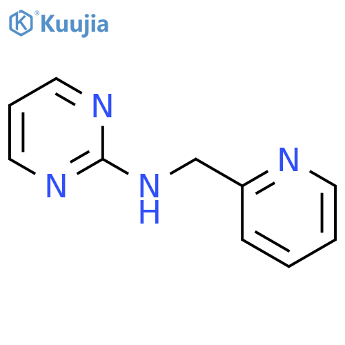 N-(pyridin-2-yl)methylpyrimidin-2-amine structure