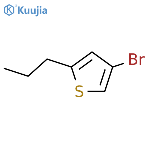 4-bromo-2-propyl thiophene structure
