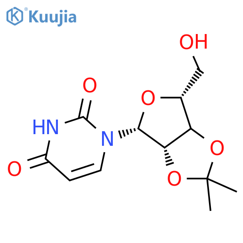 2',3'-O-Isopropylideneuridine structure