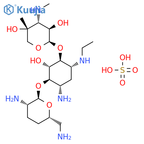 Etimicin Sulphate structure