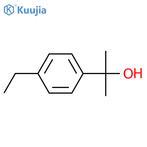 2-(4-ethylphenyl)propan-2-ol structure