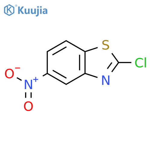 2-chloro-5-nitro-1,3-benzothiazole structure