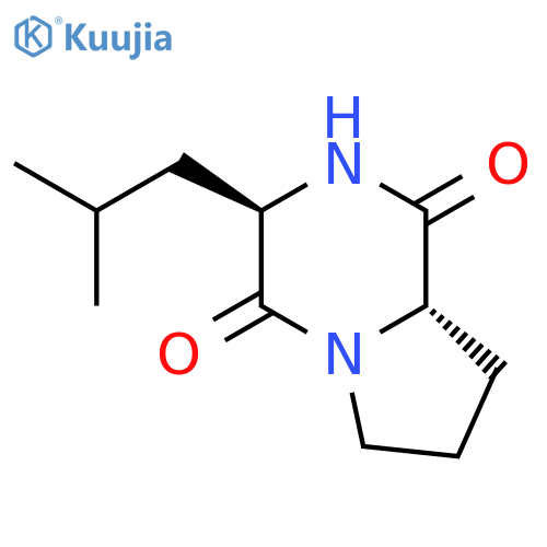 Cyclo(D-Leu-L-Pro) structure