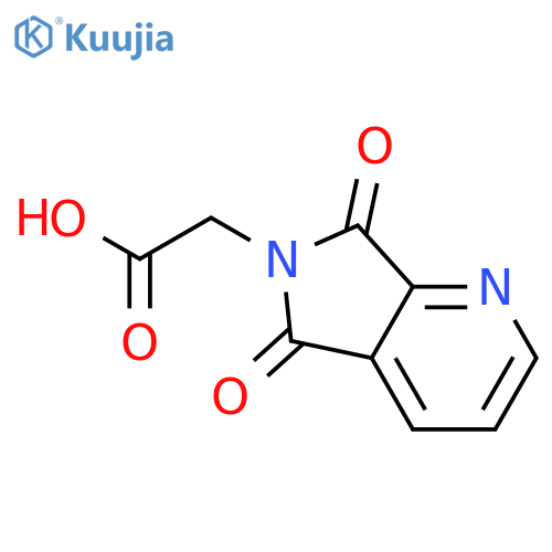 (5,7-dioxo-5,7-dihydro-6H-pyrrolo3,4-bpyridin-6-yl)acetic Acid structure