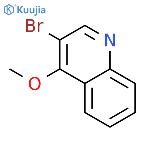 3-bromo-4-methoxyquinoline structure