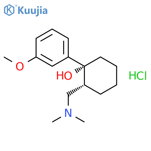 Tramadol hydrochloride structure
