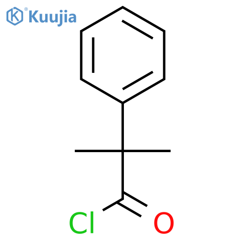 2-Methyl-2-phenylpropanoyl Chloride structure