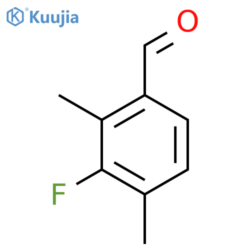 3-Fluoro-2,4-dimethylbenzaldehyde structure