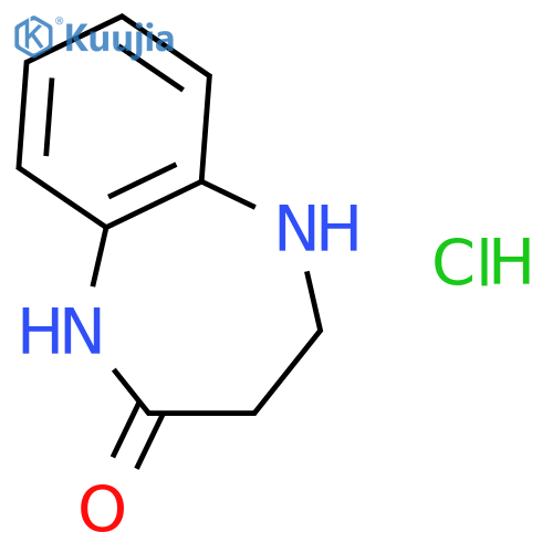 4,5-Dihydro-1H-benzo[b][1,4]diazepin-2(3H)-one hydrochloride structure