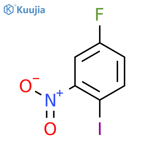 5-Fluoro-2-iodonitrobenzene structure