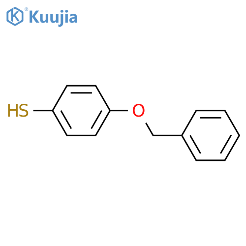 4-(benzyloxy)benzene-1-thiol structure