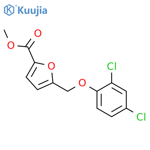 methyl 5-(2,4-dichlorophenoxy)methylfuran-2-carboxylate structure