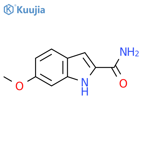 6-Methoxy-1H-indole-2-carboxamide structure