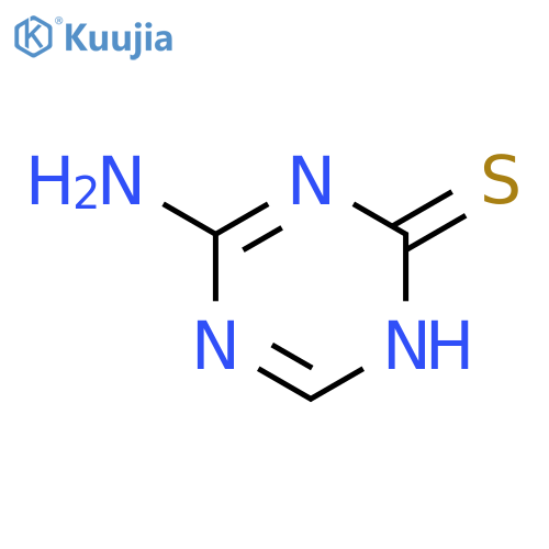 4-Amino-1,3,5-triazine-2-thiol structure