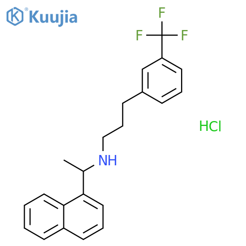 Cinacalcet hydrochloride structure
