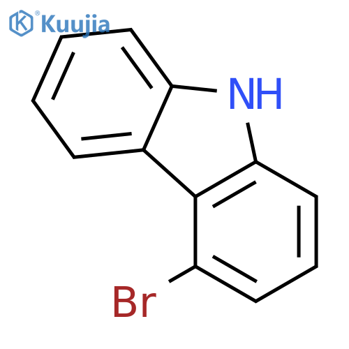 4-Bromo-9H-carbazole structure