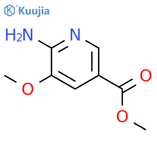 METHYL 6-AMINO-5-METHOXYNICOTINATE structure