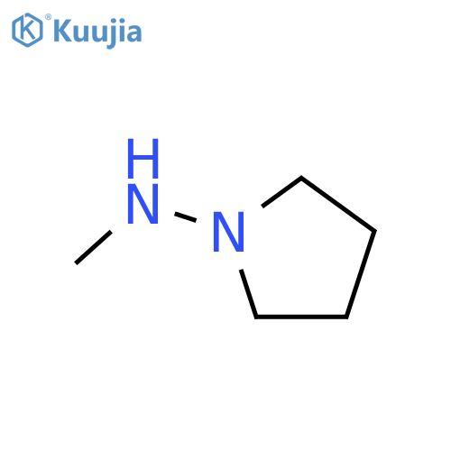 1-Pyrrolidinamine, N-methyl- structure