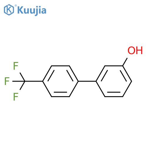 3-(4-Trifluoromethylphenyl)phenol structure