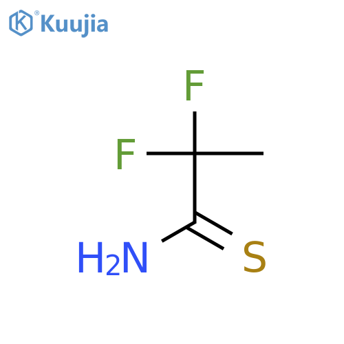 2,2-difluoropropanethioamide structure