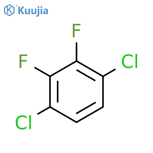 Benzene, 1,4-dichloro-2,3-difluoro- structure