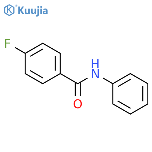 4-fluoro-n-phenylbenzamide structure