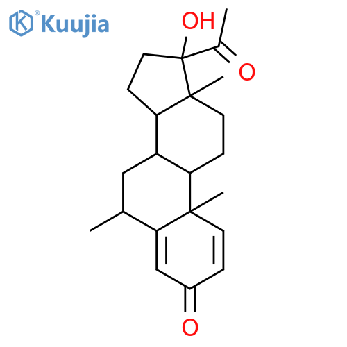 Δ1-Medroxy Progesterone structure