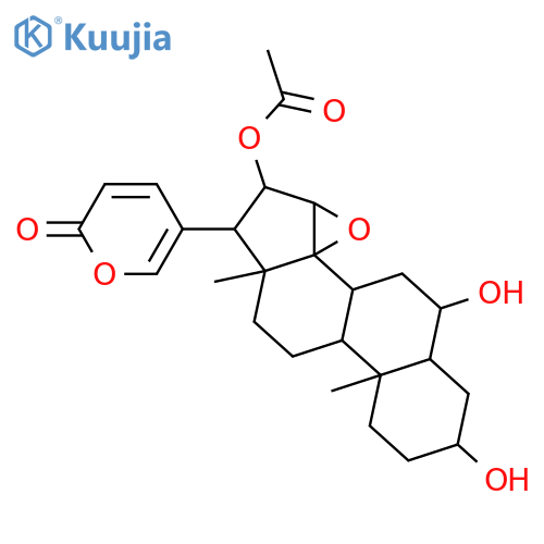 14,15-Epoxy-3,6,16-trihydroxybufa-20,22-dienolide; (3β,5β,6α,14β,15β,16β)-form, 16-Ac structure