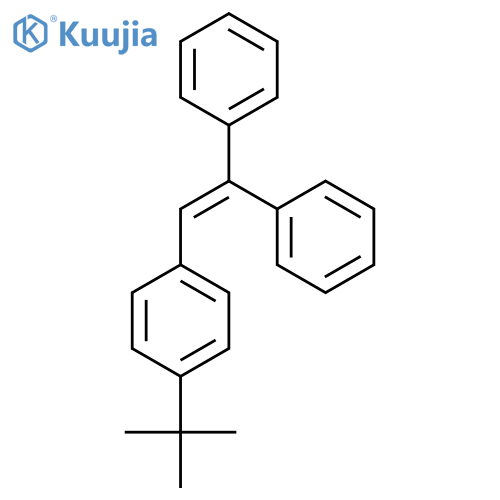 1,1'-[2-(4-tert-Butylphenyl)ethene-1,1-diyl]dibenzene structure
