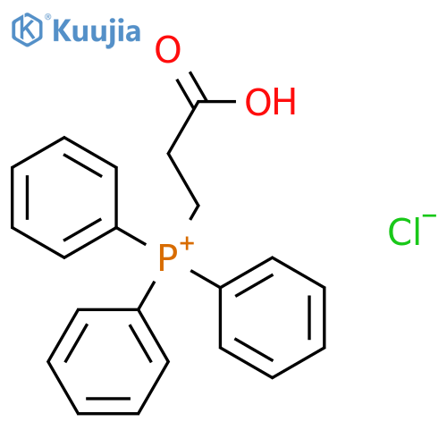 (2-Carboxyethyl)-triphenylphosphonium Chloride structure
