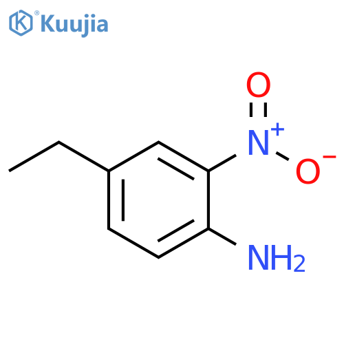 Benzenamine,4-ethyl-2-nitro- structure