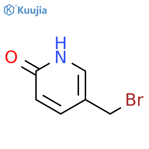 2(1H)-Pyridinone,5-(bromomethyl)- structure