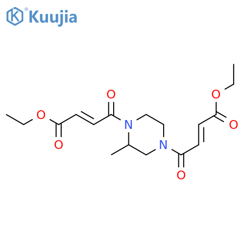 2-Butenoic acid,4,4'-(2-methyl-1,4-piperazinediyl)bis[4-oxo-, diethyl ester (9CI) structure