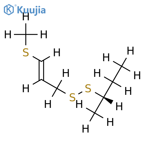 2-Butyl-(3-methylthioallyl)disulfid structure