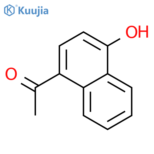 1-(4-hydroxynaphthalen-1-yl)ethan-1-one structure