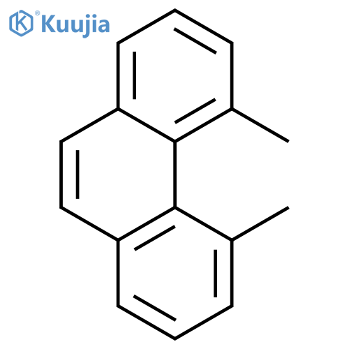 phenanthrene, 4,5-dimethyl- structure