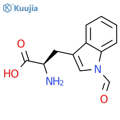 h-d-trp(for)-oh hcl structure