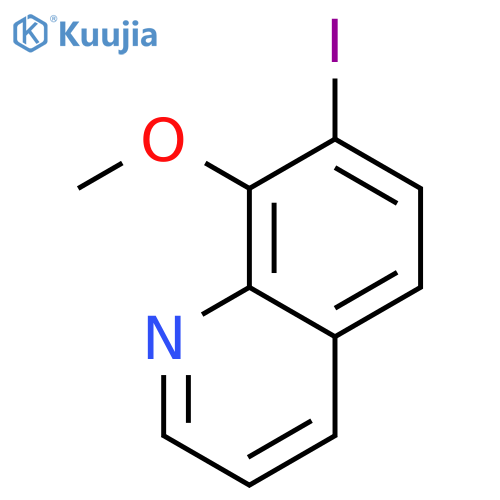 7-Iodo-8-methoxyquinoline structure