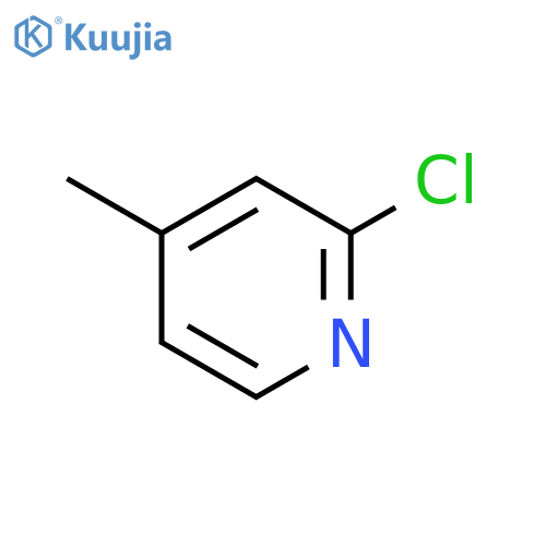 2-Chloro-4-methylpyridine structure
