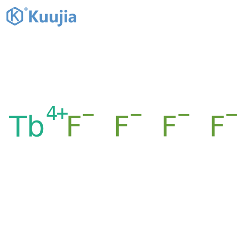 Terbium fluoride (TbF4)(9CI) structure