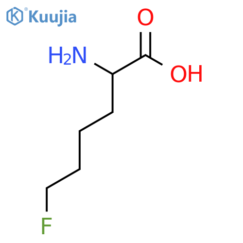 2-Amino-6-fluorohexanoic acid structure
