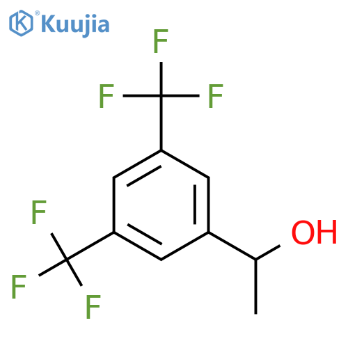 1-(3,5-Bis(trifluoromethyl)phenyl)ethanol structure