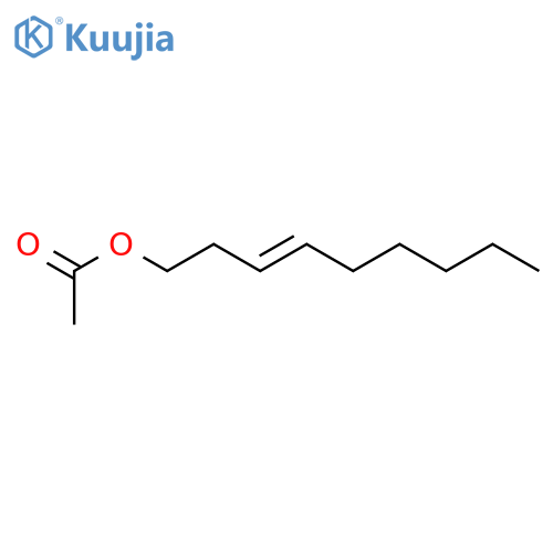 3-Nonen-1-ol, 1-acetate structure