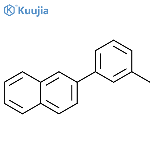 Naphthalene, 2-(3-methylphenyl)- structure
