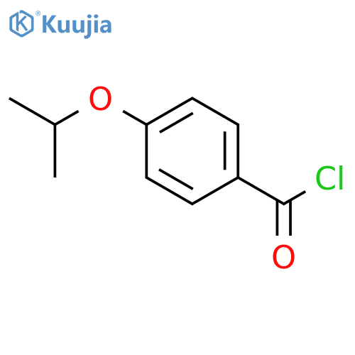 4-ISOPROPOXYBENZOYL CHLORIDE structure
